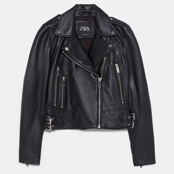 Zara Jackets & Blazers - Zara Women's Black Faux Jacket